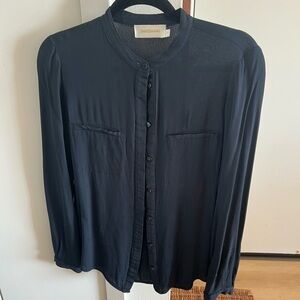 ZIMMERMANN Navy Blue Viscose Blouse• 4